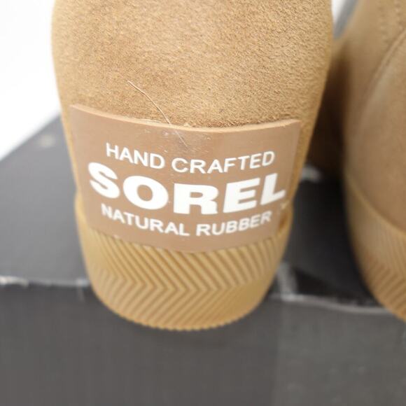 NEW Sorel Out N About Slip-On Wedge Bootie Velvet tan Brown  Women's 12 - Picture 7 of 9